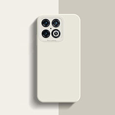Coque Ultra Fine Silicone Souple 360 Degres Housse Etui pour OnePlus 10 Pro 5G Blanc
