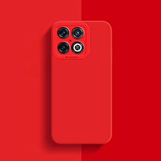 Coque Ultra Fine Silicone Souple 360 Degres Housse Etui pour OnePlus 10 Pro 5G Rouge