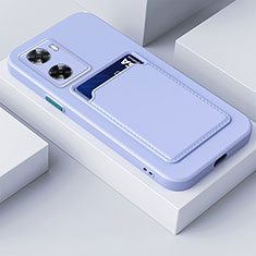Coque Ultra Fine Silicone Souple 360 Degres Housse Etui pour OnePlus Nord N20 SE Bleu Clair