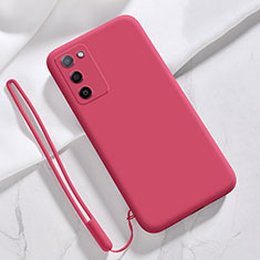 Coque Ultra Fine Silicone Souple 360 Degres Housse Etui pour Oppo A55S 5G Rouge