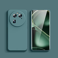 Coque Ultra Fine Silicone Souple 360 Degres Housse Etui pour Oppo Find X6 5G Vert Nuit