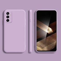 Coque Ultra Fine Silicone Souple 360 Degres Housse Etui pour Samsung Galaxy A15 5G Violet Clair