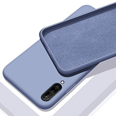 Coque Ultra Fine Silicone Souple 360 Degres Housse Etui pour Samsung Galaxy A70 Bleu Ciel