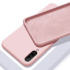 Coque Ultra Fine Silicone Souple 360 Degres Housse Etui pour Samsung Galaxy A70 Or Rose