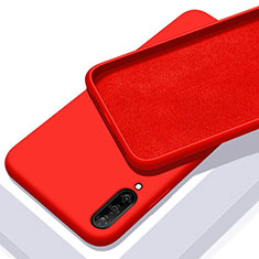 Coque Ultra Fine Silicone Souple 360 Degres Housse Etui pour Samsung Galaxy A70 Rouge