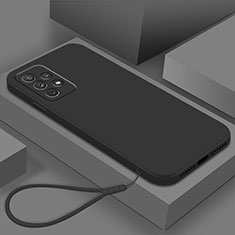 Coque Ultra Fine Silicone Souple 360 Degres Housse Etui pour Samsung Galaxy A72 5G Noir