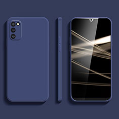 Coque Ultra Fine Silicone Souple 360 Degres Housse Etui pour Samsung Galaxy F02S SM-E025F Bleu