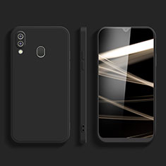 Coque Ultra Fine Silicone Souple 360 Degres Housse Etui pour Samsung Galaxy M10S Noir