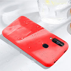 Coque Ultra Fine Silicone Souple 360 Degres Housse Etui pour Samsung Galaxy M40 Rouge
