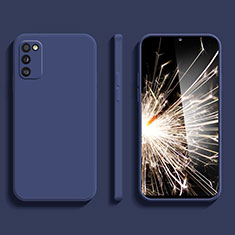 Coque Ultra Fine Silicone Souple 360 Degres Housse Etui pour Samsung Galaxy M52 5G Bleu