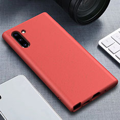 Coque Ultra Fine Silicone Souple 360 Degres Housse Etui pour Samsung Galaxy Note 10 5G Rouge