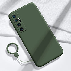 Coque Ultra Fine Silicone Souple 360 Degres Housse Etui pour Xiaomi Mi 10 Ultra Vert Nuit