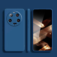 Coque Ultra Fine Silicone Souple 360 Degres Housse Etui pour Xiaomi Mi 13 Ultra 5G Bleu