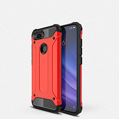 Coque Ultra Fine Silicone Souple 360 Degres Housse Etui pour Xiaomi Mi 8 Lite Rouge