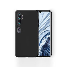 Coque Ultra Fine Silicone Souple 360 Degres Housse Etui pour Xiaomi Mi Note 10 Noir