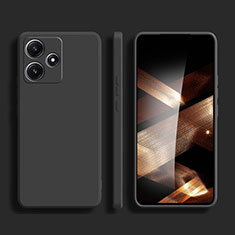 Coque Ultra Fine Silicone Souple 360 Degres Housse Etui pour Xiaomi Redmi 12 5G Noir