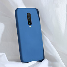 Coque Ultra Fine Silicone Souple 360 Degres Housse Etui pour Xiaomi Redmi K30i 5G Bleu