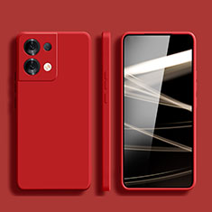 Coque Ultra Fine Silicone Souple 360 Degres Housse Etui pour Xiaomi Redmi Note 13 5G Rouge