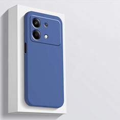 Coque Ultra Fine Silicone Souple 360 Degres Housse Etui pour Xiaomi Redmi Note 13R Pro 5G Bleu