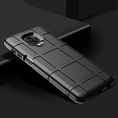 Coque Ultra Fine Silicone Souple 360 Degres Housse Etui pour Xiaomi Redmi Note 9 Pro Noir