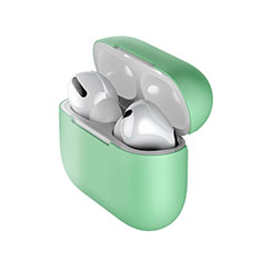 Coque Ultra Fine Silicone Souple 360 Degres Housse Etui S01 pour Apple AirPods Pro Vert
