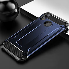 Coque Ultra Fine Silicone Souple 360 Degres Housse Etui S01 pour Huawei Enjoy 9 Plus Bleu
