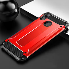 Coque Ultra Fine Silicone Souple 360 Degres Housse Etui S01 pour Huawei Enjoy 9 Plus Rouge