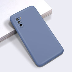 Coque Ultra Fine Silicone Souple 360 Degres Housse Etui S01 pour Huawei Mate 40 Lite 5G Gris Lavende