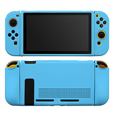 Coque Ultra Fine Silicone Souple 360 Degres Housse Etui S01 pour Nintendo Switch Bleu Ciel