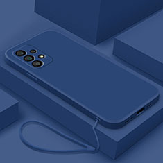 Coque Ultra Fine Silicone Souple 360 Degres Housse Etui S01 pour Samsung Galaxy A23 5G Bleu