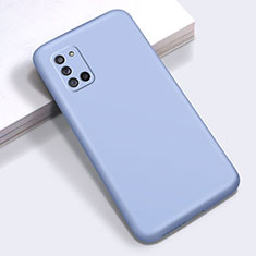 Coque Ultra Fine Silicone Souple 360 Degres Housse Etui S01 pour Samsung Galaxy A31 Bleu Ciel