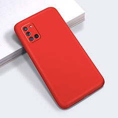 Coque Ultra Fine Silicone Souple 360 Degres Housse Etui S01 pour Samsung Galaxy A31 Rouge