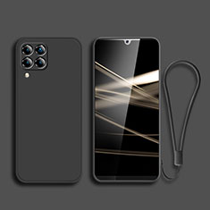 Coque Ultra Fine Silicone Souple 360 Degres Housse Etui S01 pour Samsung Galaxy A42 5G Noir