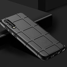 Coque Ultra Fine Silicone Souple 360 Degres Housse Etui S01 pour Samsung Galaxy A70 Noir
