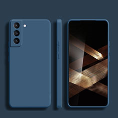 Coque Ultra Fine Silicone Souple 360 Degres Housse Etui S01 pour Samsung Galaxy S24 Plus 5G Bleu