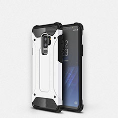 Coque Ultra Fine Silicone Souple 360 Degres Housse Etui S01 pour Samsung Galaxy S9 Plus Blanc