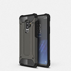 Coque Ultra Fine Silicone Souple 360 Degres Housse Etui S01 pour Samsung Galaxy S9 Plus Noir