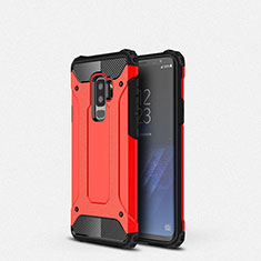 Coque Ultra Fine Silicone Souple 360 Degres Housse Etui S01 pour Samsung Galaxy S9 Plus Rouge