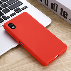 Coque Ultra Fine Silicone Souple 360 Degres Housse Etui S01 pour Sony Xperia Ace III Rouge