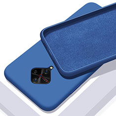Coque Ultra Fine Silicone Souple 360 Degres Housse Etui S01 pour Vivo X50 Lite Bleu