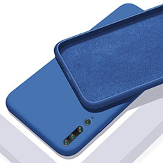 Coque Ultra Fine Silicone Souple 360 Degres Housse Etui S01 pour Xiaomi Mi 10 Bleu