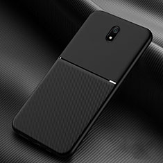 Coque Ultra Fine Silicone Souple 360 Degres Housse Etui S01 pour Xiaomi Redmi 8A Noir