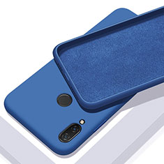 Coque Ultra Fine Silicone Souple 360 Degres Housse Etui S01 pour Xiaomi Redmi Note 7 Bleu