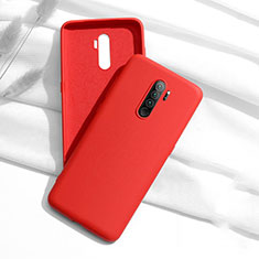 Coque Ultra Fine Silicone Souple 360 Degres Housse Etui S01 pour Xiaomi Redmi Note 8 Pro Rouge