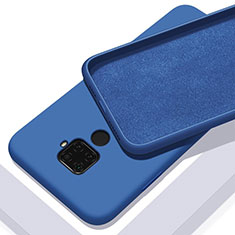 Coque Ultra Fine Silicone Souple 360 Degres Housse Etui S02 pour Huawei Mate 30 Lite Bleu