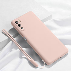 Coque Ultra Fine Silicone Souple 360 Degres Housse Etui S02 pour Huawei Mate 40 Lite 5G Rose