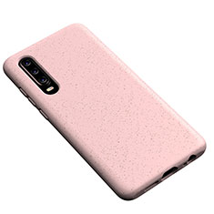 Coque Ultra Fine Silicone Souple 360 Degres Housse Etui S02 pour Huawei P30 Or Rose