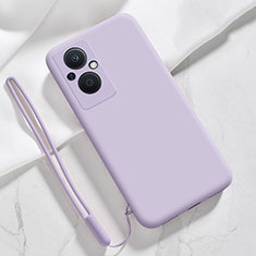 Coque Ultra Fine Silicone Souple 360 Degres Housse Etui S02 pour OnePlus Nord N20 5G Violet Clair