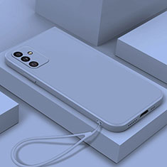 Coque Ultra Fine Silicone Souple 360 Degres Housse Etui S02 pour Samsung Galaxy A05s Gris Lavende