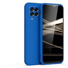 Coque Ultra Fine Silicone Souple 360 Degres Housse Etui S02 pour Samsung Galaxy A42 5G Bleu